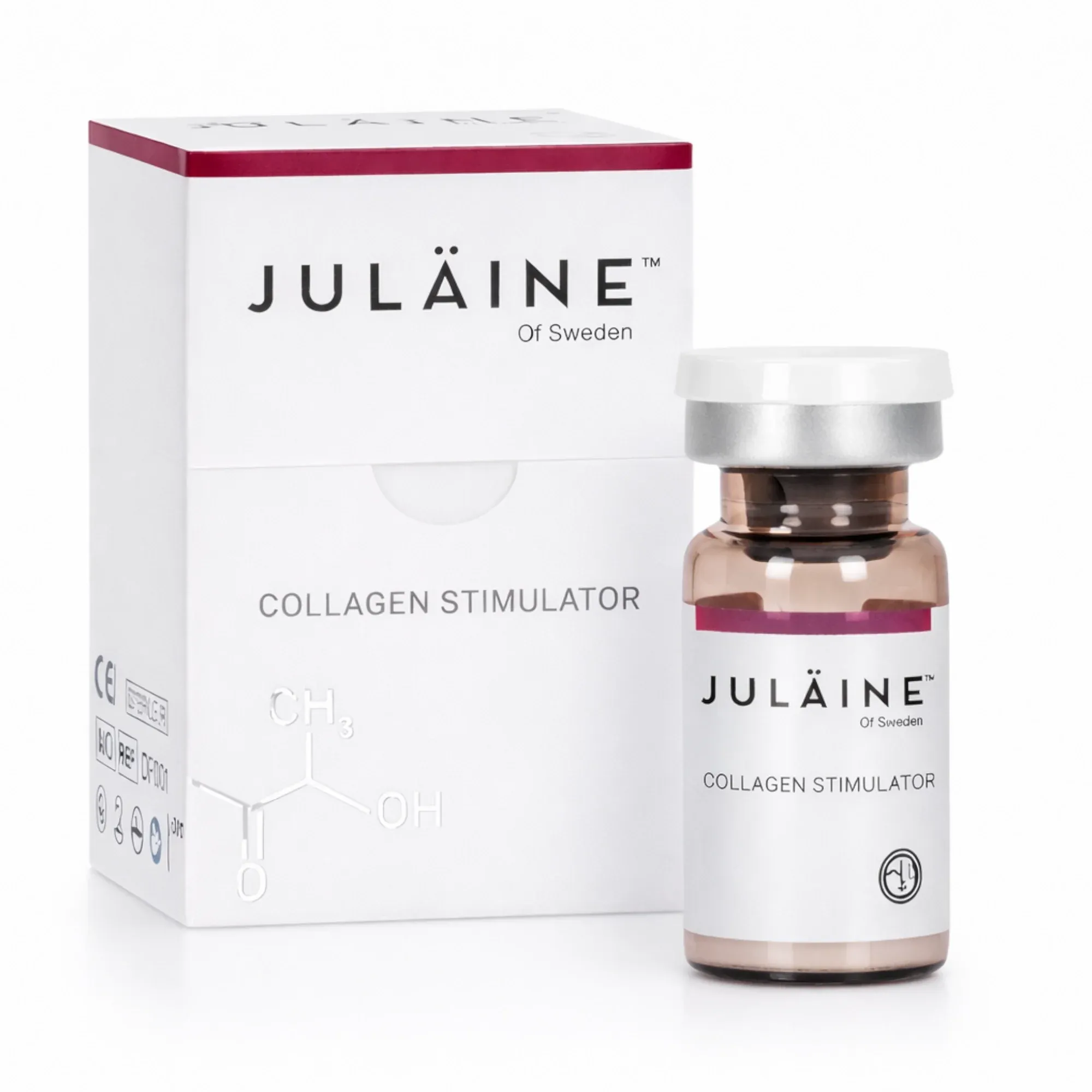 Juläine Collagen Stimulator Produktverpackung, medizinisches Injektionsprodukt